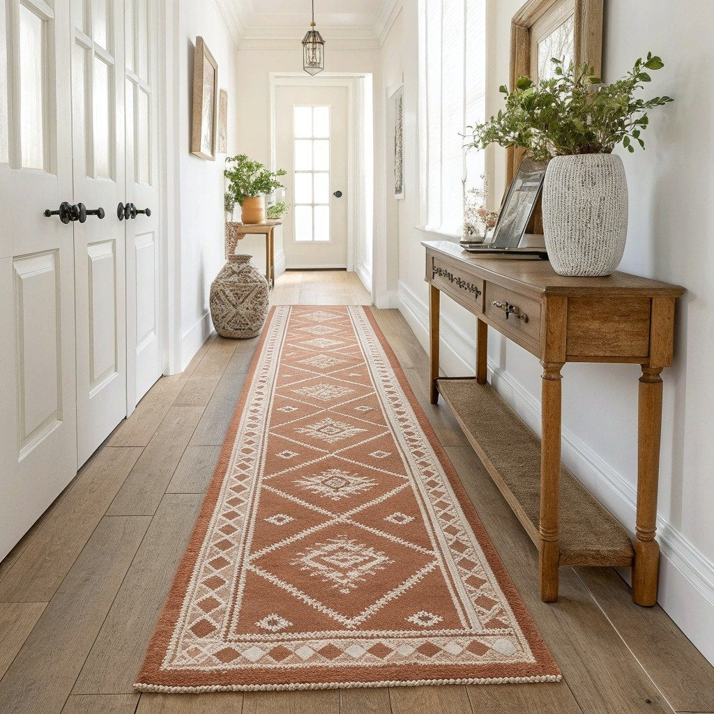 Boho Runner Rug for Hallways – Vivotee