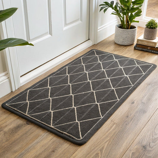 Non-Slip Doormat, Geo Lines – Vivotee