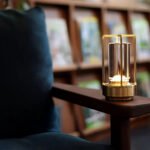Crystal Touch-Dimmable LED Table Lamp close-up detail - Vivotee